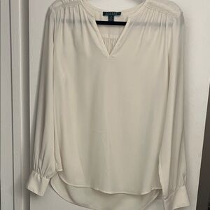 Lauren Ralph Lauren Cream Blouse
